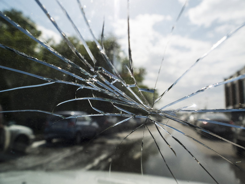 Windshield Damage Caused by Ice Scrapers